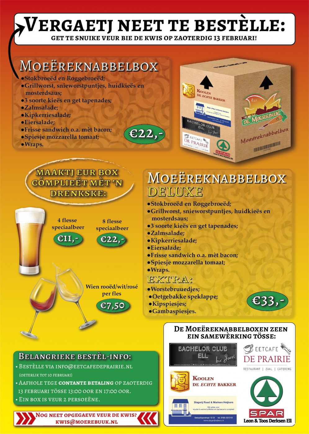 Poster Moereknabbelbox